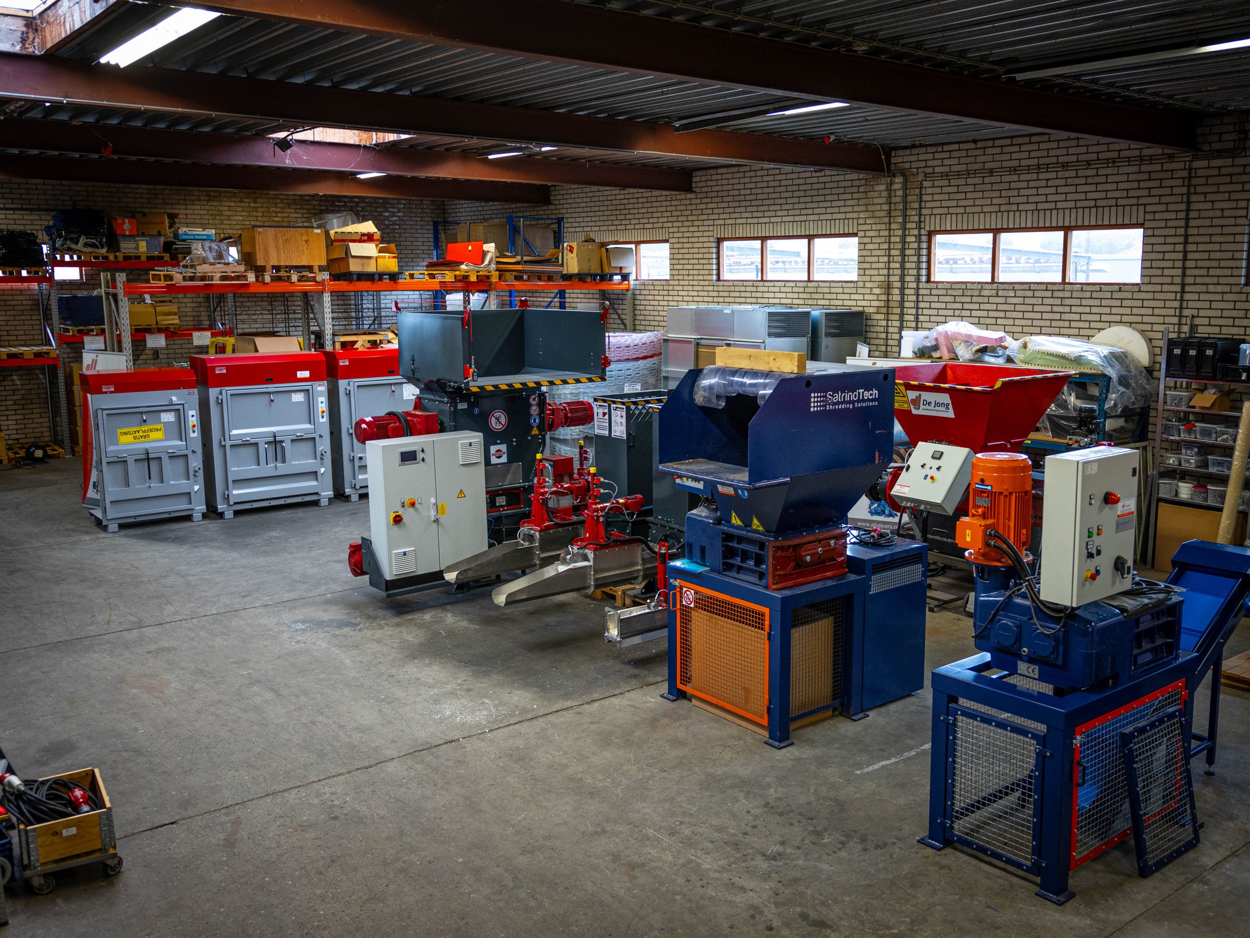 afbeelding afvalbewerkingssystemen